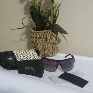 Purple Versace Sunglasses